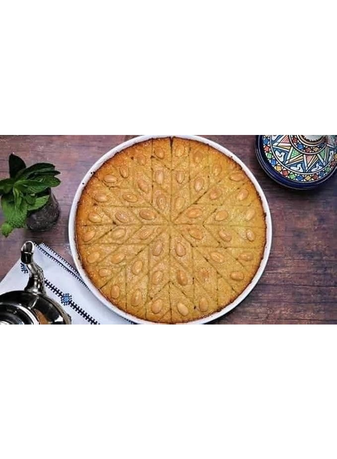 3-Piece Baking Tray Set – High-Quality Pizza & Basbousa Trays for Cooking and Baking T - Image 5